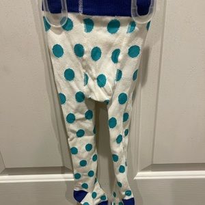 Matilda, Jane polkadot, tights